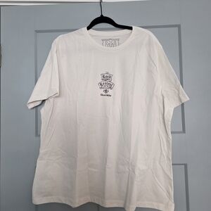 Rock Revival Men’s White Logo T-Shirt 2XL 100% Cotton NWOT